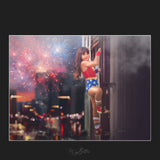 Magical Fireworks Burst Overlays