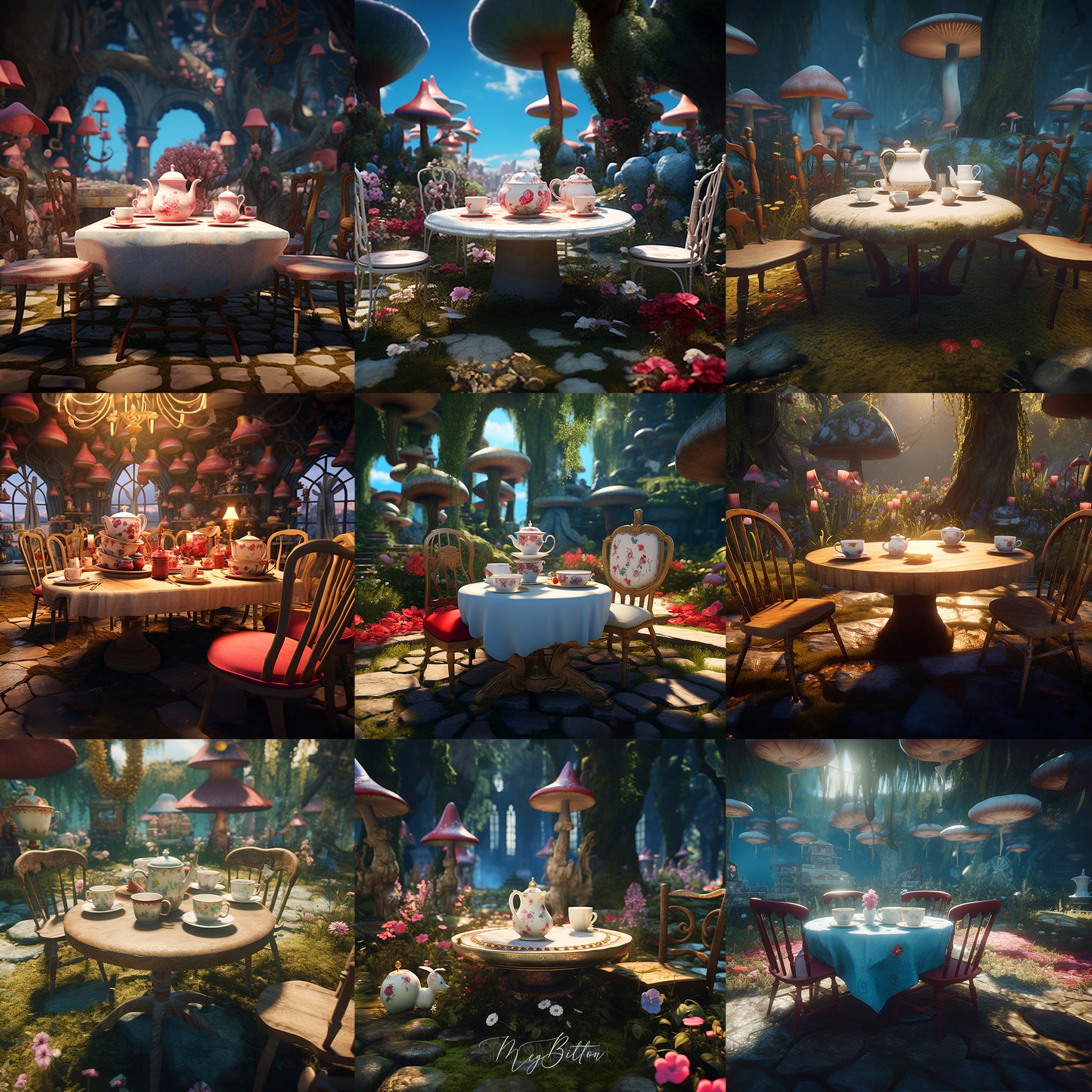 Wonderland Tea Party Background Bundle Meg Bitton Productions wonderland-tea-party-background-bundle-meg-bitton-productions