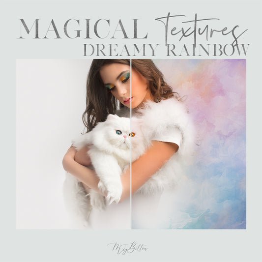 Magical Dreamy Rainbow Textures - Meg Bitton Productions
