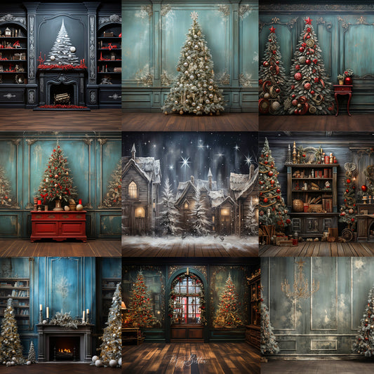 Ultimate Holiday Suite Background Bundle - Meg Bitton Productions