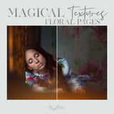 Magical Floral Pages Textures