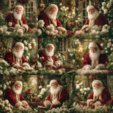Garden Santa Background Bundle