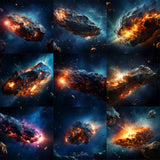 Asteroid Background Bundle