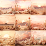 Boho Desert Studio Background Bundle