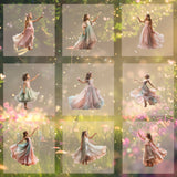 Magical Pastel Fairy Model Overlays