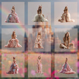 Magical Unicorn Princess Model Overlays