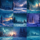 Ultimate Winter Wonderland Background Bundle