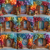 Kindergarten Grad Background Bundle