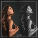 Black and White Painted Illustrated Action - Meg Bitton Productions