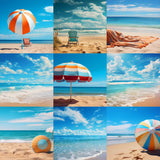 Ultimate Beach Day Background Bundle