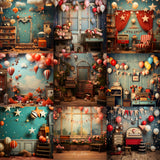 Ultimate Whimsically Retro Studio Background Bundle