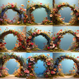 Claymation Fairy Arch Background Bundle