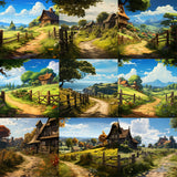 Ultimate Fable Path Background Bundle