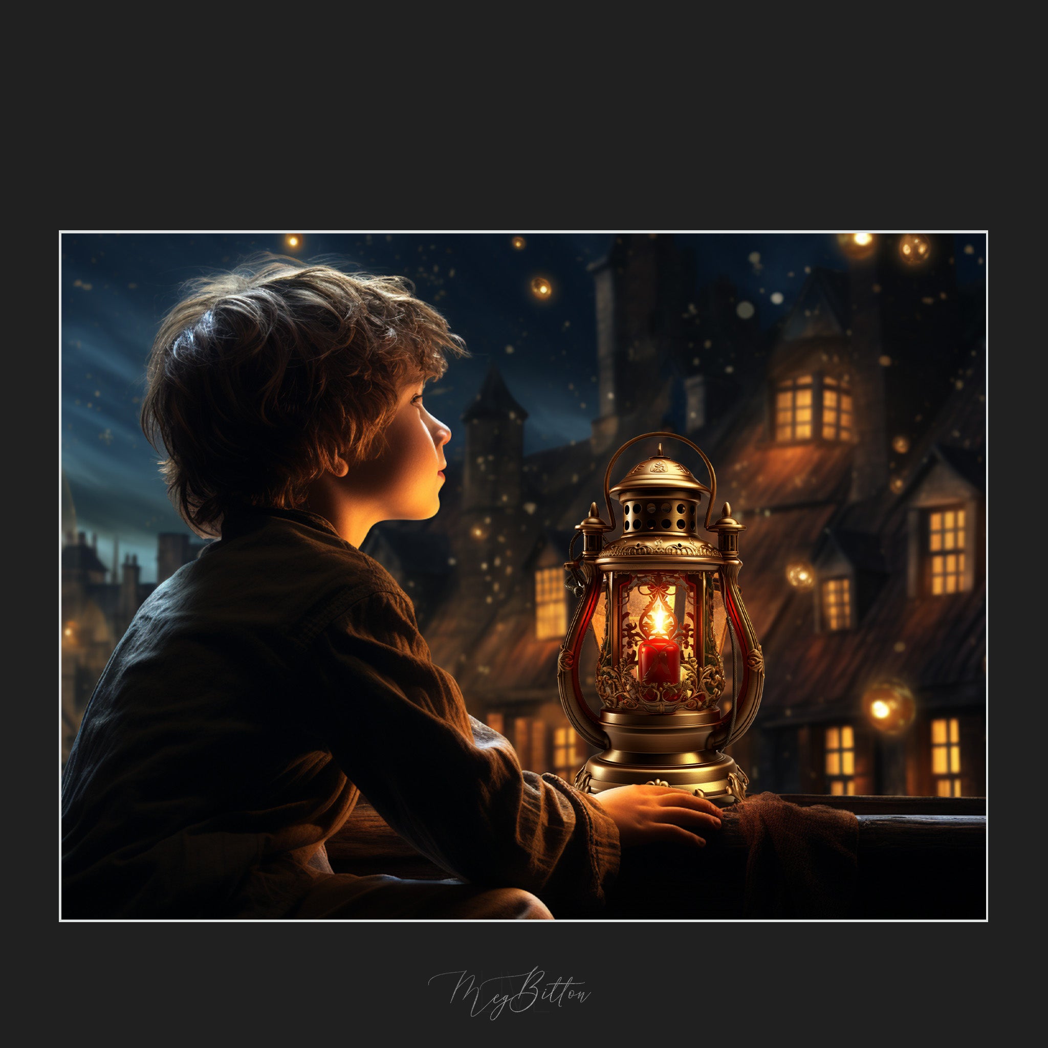 Magical Holiday Lantern Overlays - Meg Bitton Productions