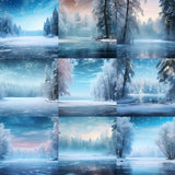 Ultimate Frozen Pond Background Bundle