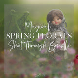 Spring Flowers Shoot Through Bundle