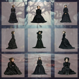 Magical Victorian Gothic Model Overlays