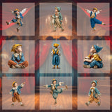 Magical Pinocchio Model Overlays