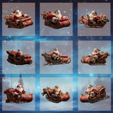 Magical Santa's Sleigh Model Overlays