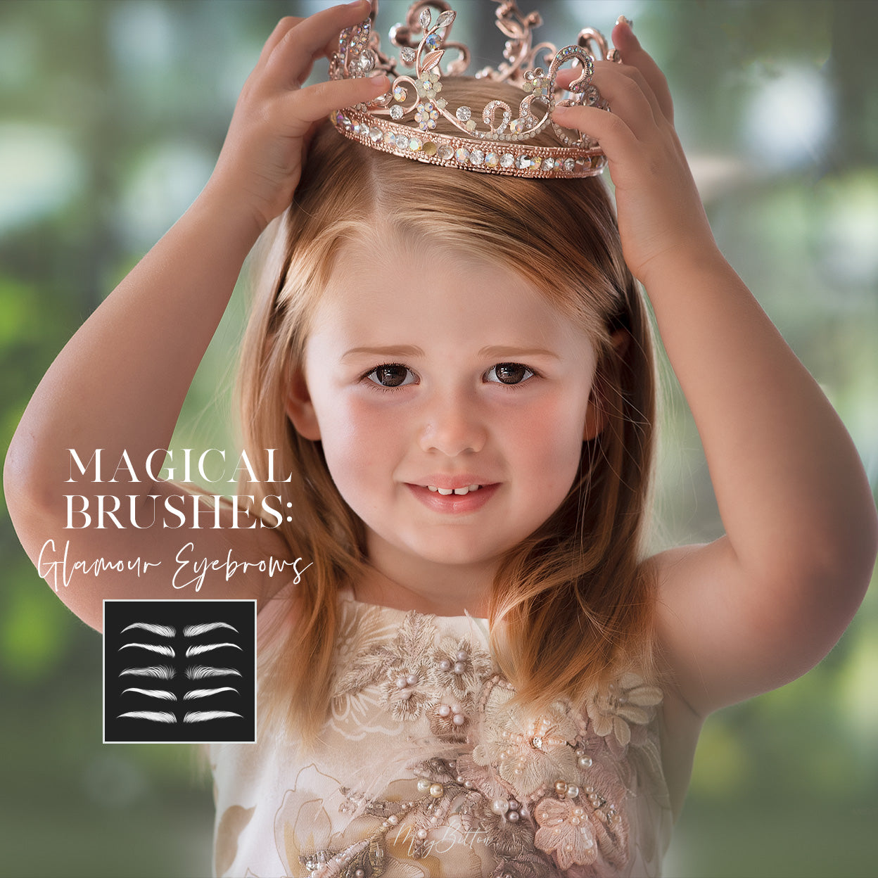 Magical Glamour Eyebrows Brush Set - Meg Bitton Productions