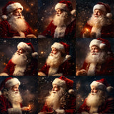 Santa Daydreamer Background Bundle