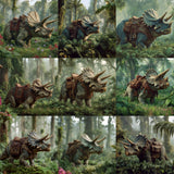 Saddled Dino Background Bundle