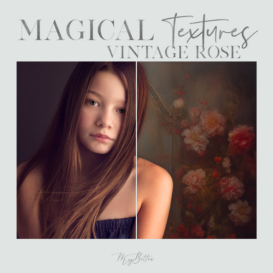 Magical Vintage Rose Textures