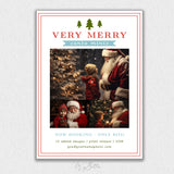 Christmas Santa Mini Session Template