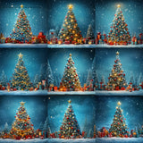 Festive Pines Background Bundle