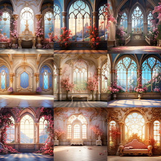 Ultimate Fairytale Room Background Bundle