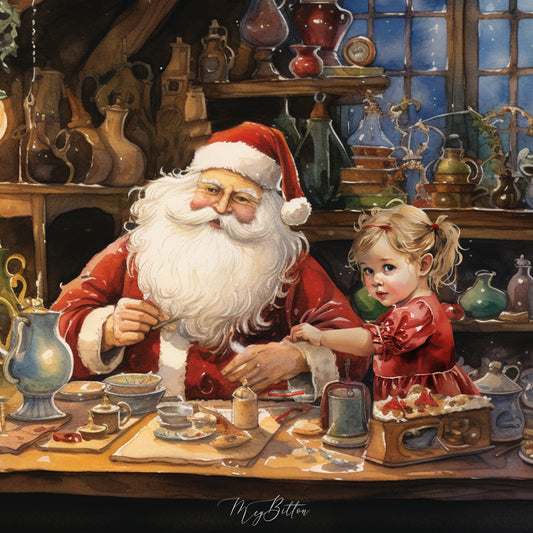 Illustrated Christmas Joy Asset Pack - Meg Bitton Productions