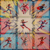 Magical Action Super Hero Model Overlays