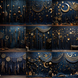 Boho Starry Studio Background Bundle