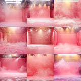 Pink Dream Studio Background Bundle