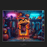 Magical Halloween Monster Overlays