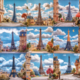 Claymation Couture Tower Background Bundle