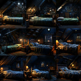 Alone in the Dark Room Background Bundle - Meg Bitton Productions