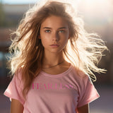 Fear.Less. Pink Tee
