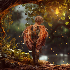 Forest Fairy Background & Overlay Asset Pack