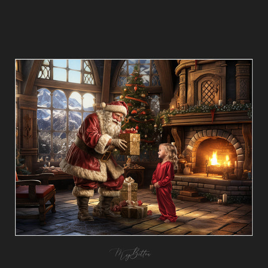 Magical Gifting Santa Overlays - Meg Bitton Productions
