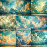 Baroque Studio Sky Background Bundle