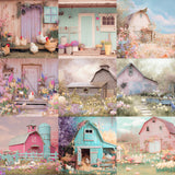 Pastel Barnyard Background Bundle