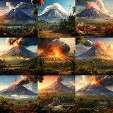 Jurassic Eruption Background Bundle