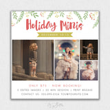 Holiday Mini Session Template #9
