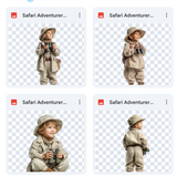 Magical Safari Adventurer Model Overlays