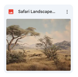 Safari Landscape Background Bundle