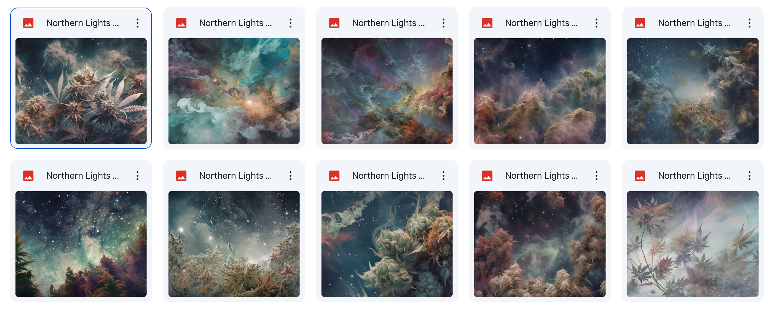 Magical Northern Lights Textures - Meg Bitton Productions