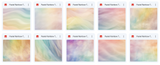 Magical Pastel Rainbow Textures - Meg Bitton Productions