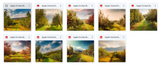 The Beautiful Landscape Background Bundle - Meg Bitton Productions