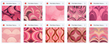 Magical Pink Retro Textures - Meg Bitton Productions